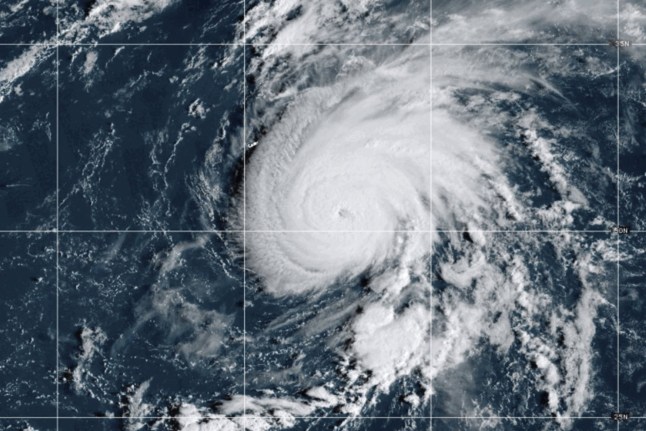 Hurricane Gabrielle: A Category 3 Storm on the Move Towards Europe